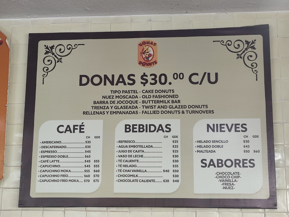 Donas Donuts Ajijic Menu - Image 5
